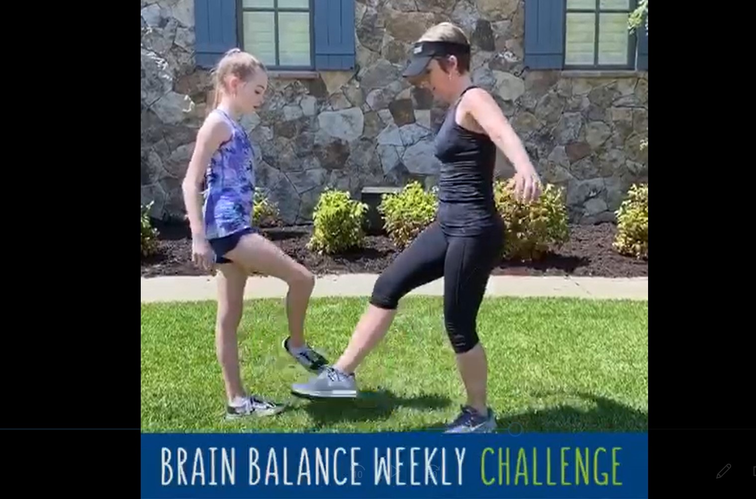 Brain Balance Exercise Challenge Sequencing "TikTok" Style
